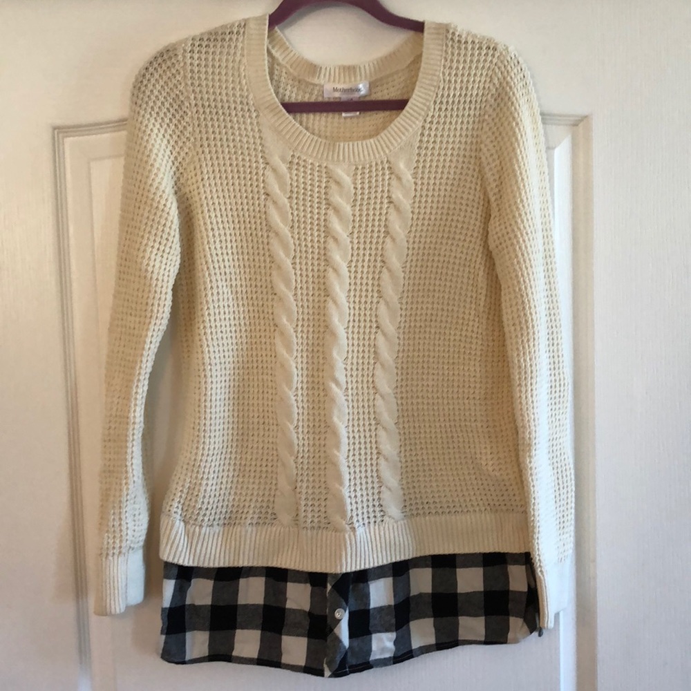 Maternity sweater